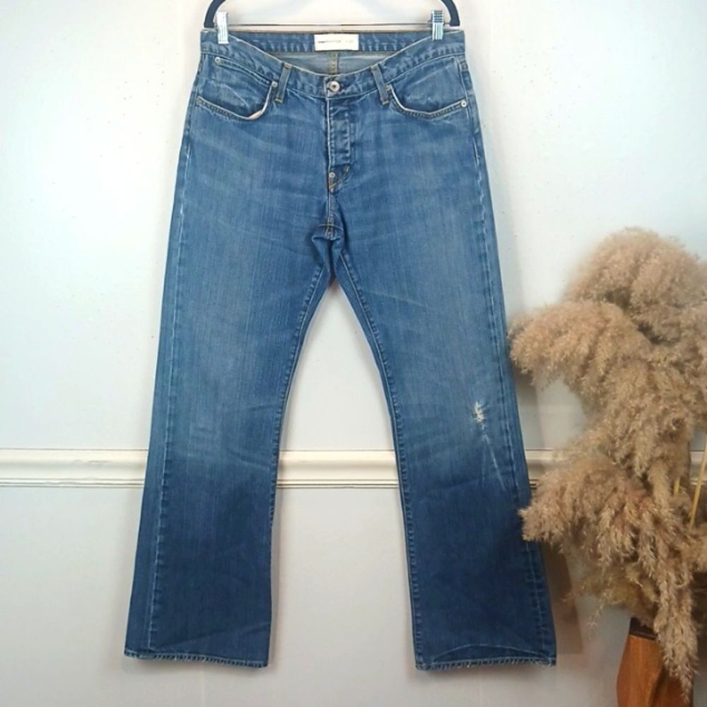Anthropology Paper Denim & Cloth men's Marlowe button fly straight leg jeans